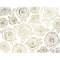 JAM Paper 3.87" x 5" Golden Blooms Blank Note Cards & Envelopes, 20ct.